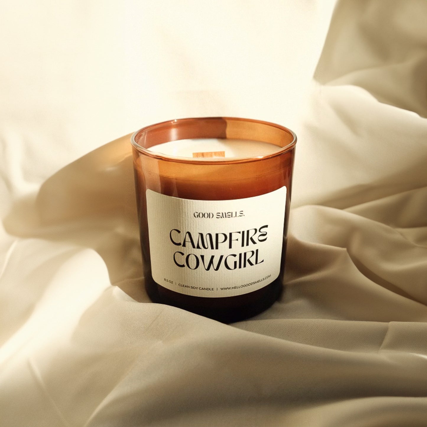 Campfire Cowgirl - 8.5 oz Soy Candle