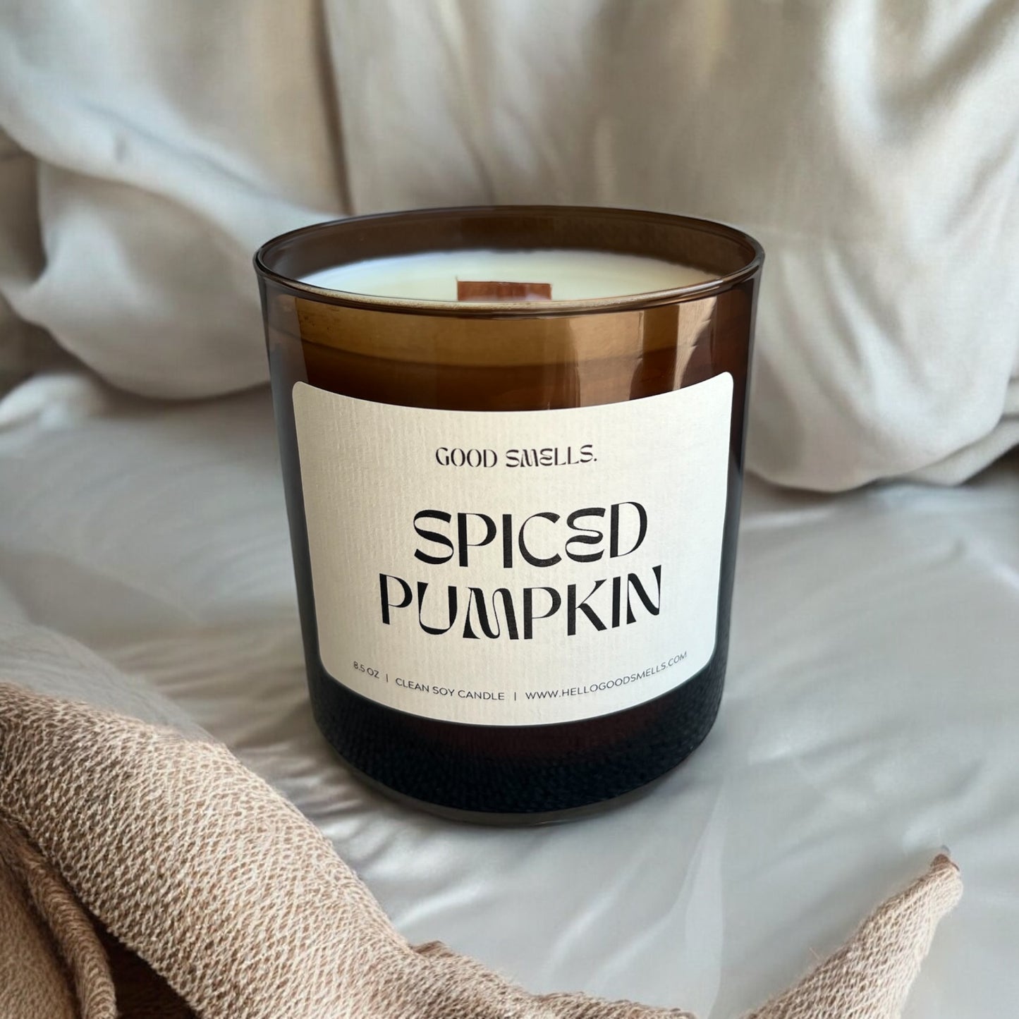 Spiced Pumpkin - 8.5 oz Soy Candle